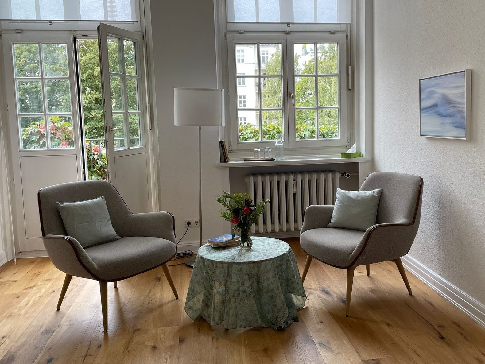 Bild von dem Gesprächsraum